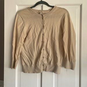 JCREW 3/4 cardigan